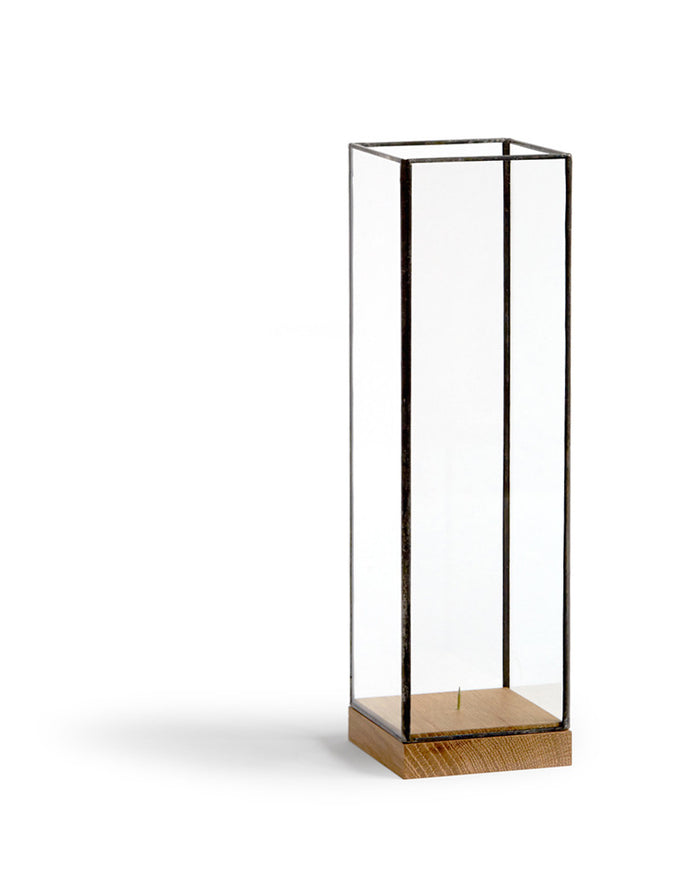 Flower Showcase - Large Black
