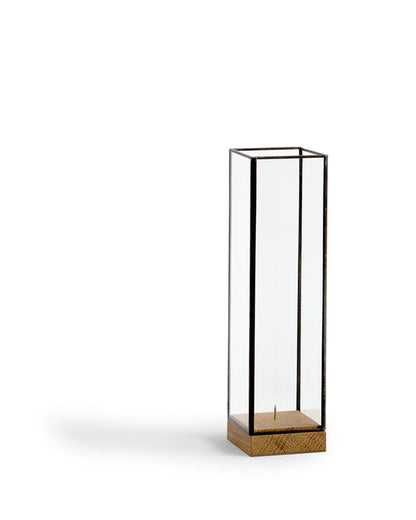 Flower Showcase - Small Black