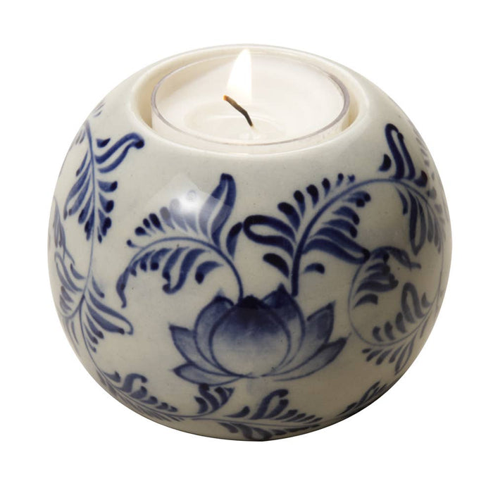 Flowering Tea Light Holder- Assorted Designs- Sold Individually