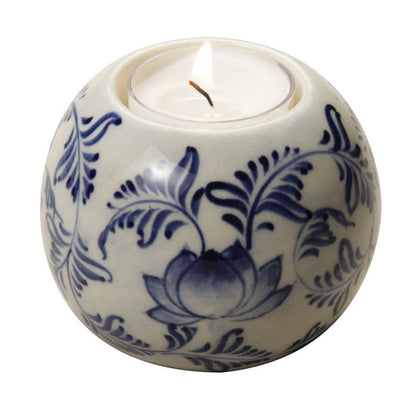 Flowering Tea Light Holder- Assorted Designs- Sold Individually