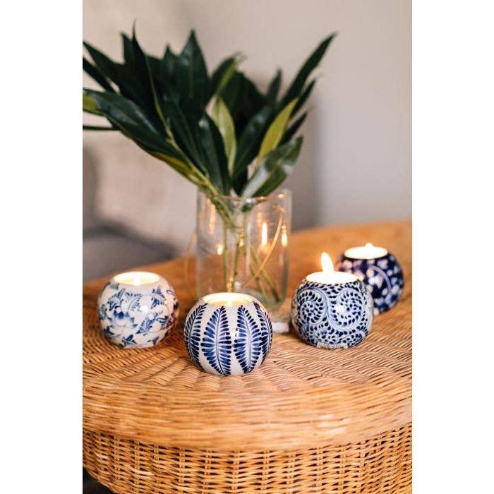 Flowering Tea Light Holder- Assorted Designs- Sold Individually