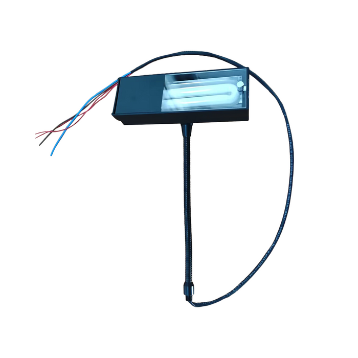 Fluorescent Light Assembly, SKU JM05011112-0005, three quarter front view
