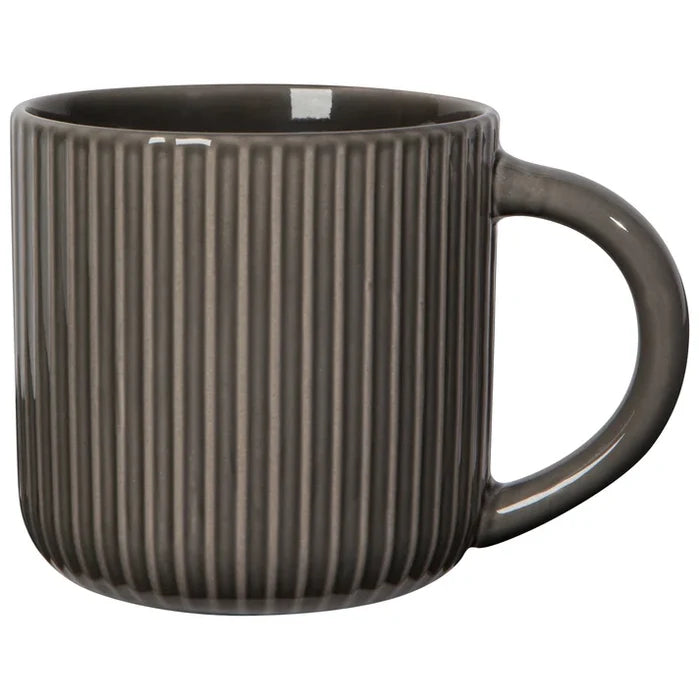 Fluted Coffee Mug