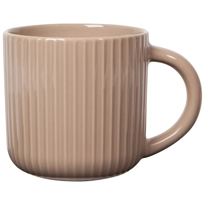 Fluted Coffee Mug