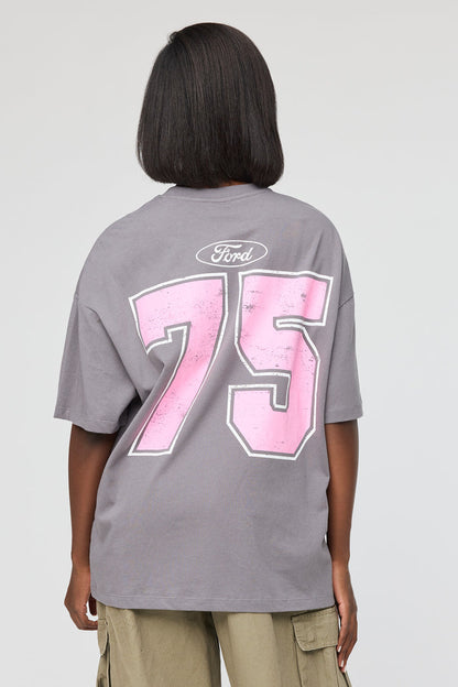Ford Mustang Graphic Oversized T-Shirt