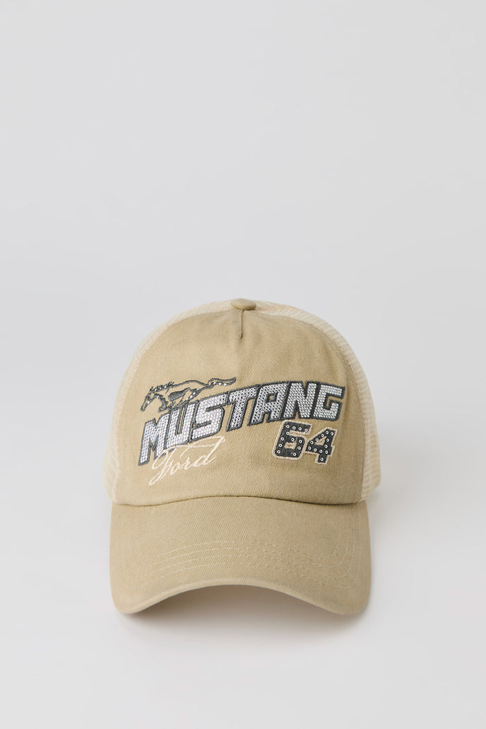 Ford Rhinestone Trucker Hat