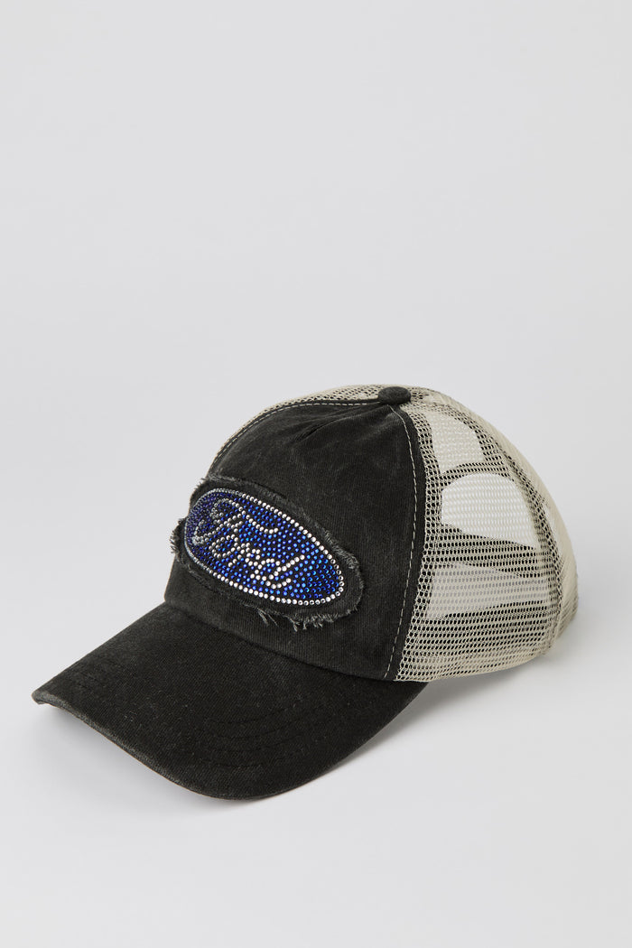 Ford Rhinestone Trucker Hat