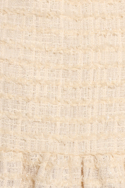 Petal and Pup USA TOPS Fren Ruffle Top - Cream