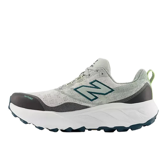 New Balance Fresh Foam X Hierro V9 Wide Men's - Grey Matter/Medusa Green