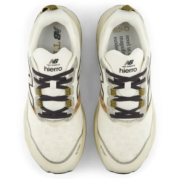 New Balance Fresh Foam X Hierro V9 Wide Men's -Angora/Basil Oil