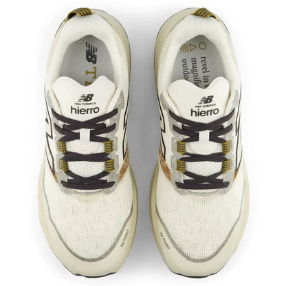 New Balance Fresh Foam X Hierro V9 Wide Men's -Angora/Basil Oil