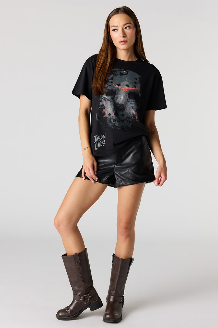Friday the 13th Graphic Boyfriend T-Shirt
