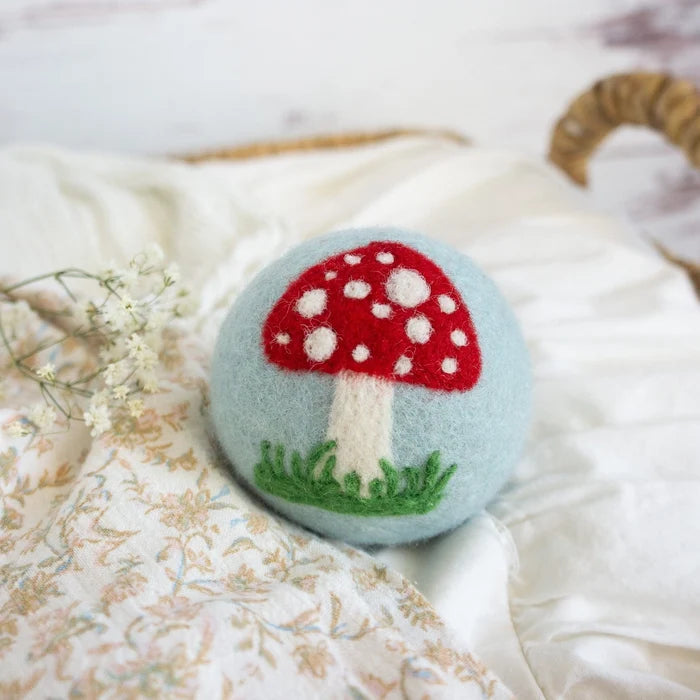 Blue with Mushroom