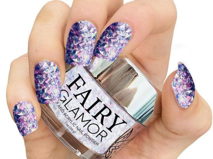 -Glitter-Dip-Nail-Powder-Frosted Tiara-Fairy-Glamor