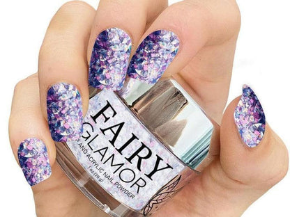 -Glitter-Dip-Nail-Powder-Frosted Tiara-Fairy-Glamor