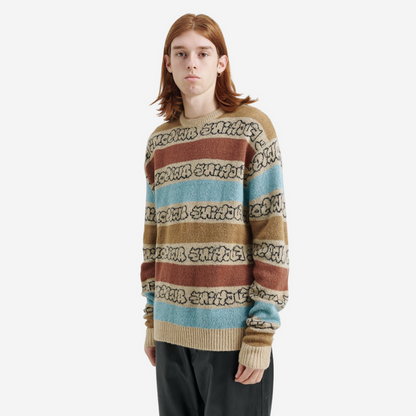 FUCKING AWESOME INVERTED WANTO BRUSHED SWEATER
