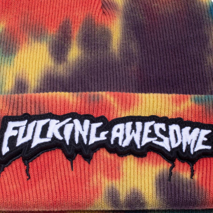 FUCKING AWESOME VELCRO STAMP CUFF BEANIE