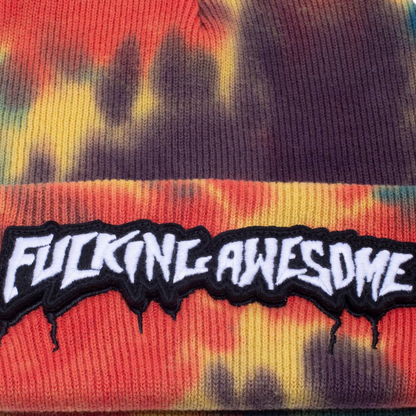 FUCKING AWESOME VELCRO STAMP CUFF BEANIE