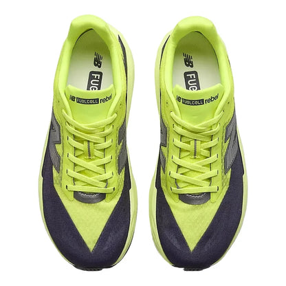 New Balance FuelCell Rebel v5 Men's - Alkaline Green/Boysenberry/Dark Silver Matallic