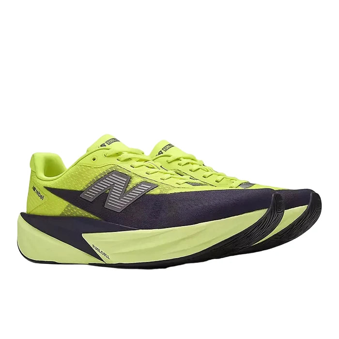 New Balance FuelCell Rebel v5 Women's - Alkaline Green/Boysenberry/Dark Silver Metallic
