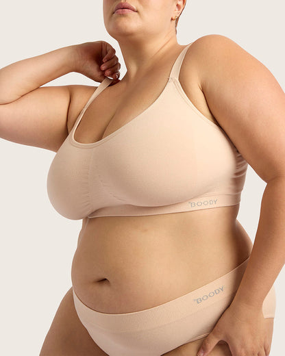 Full Bust Wireless Bra - Shell