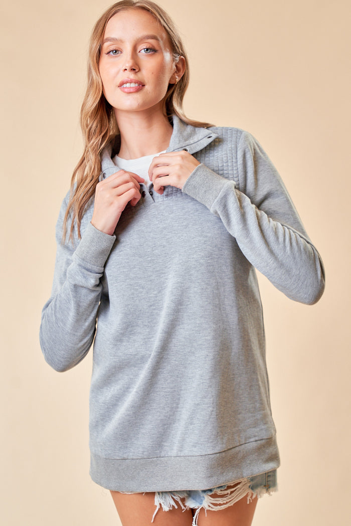 Funnel Neck Top