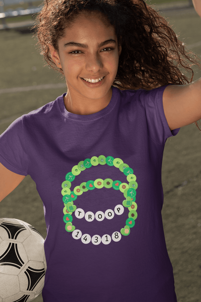 Future Leader - Girl Scout Youth Tee - Inspire Greatness! - Whippie's