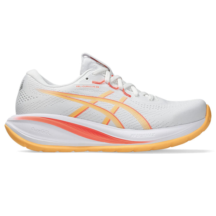 Asics Gel-Cumulus 28 Women's - White/Glow Orange