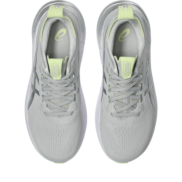 Asics Gel-Nimbus 28 Platinum Women's - Platinum/Glow Green