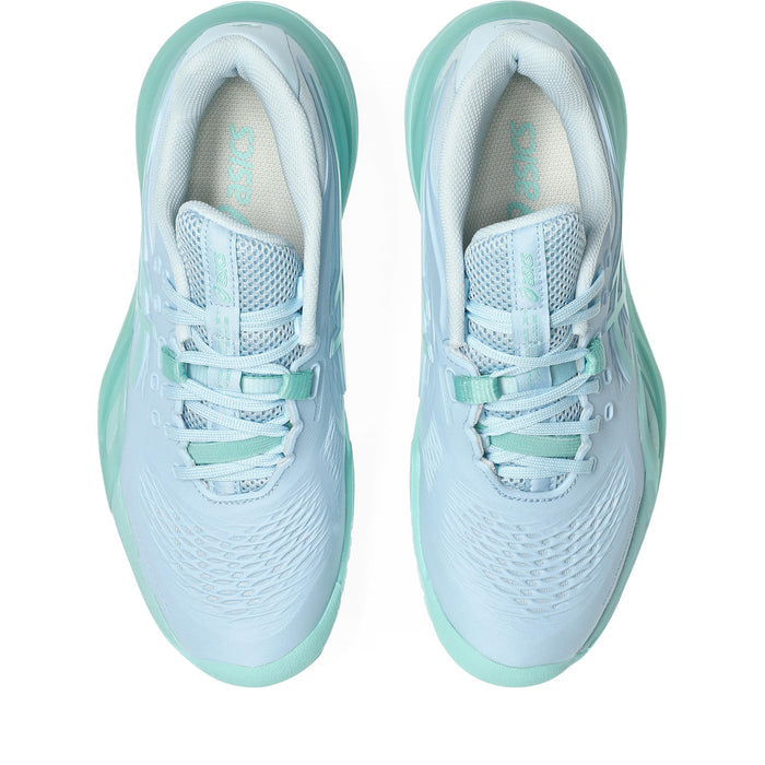 Asics Gel-Resolution X Women's - Light Blue/Oasis Green