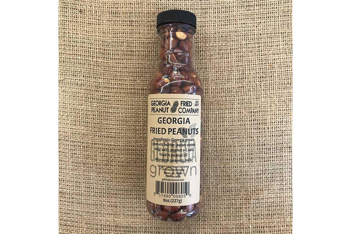 Georgia Fried Peanuts, 8oz bottle - Georgia Fried Peanut Company
