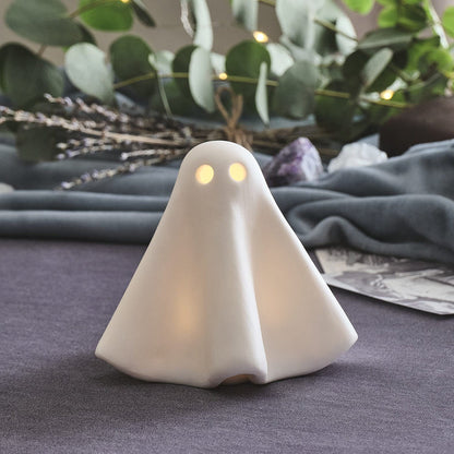 Gerald the Ghost Porcelain LED Halloween Decoration