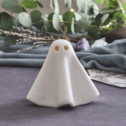 Gerald the Ghost Porcelain LED Halloween Decoration