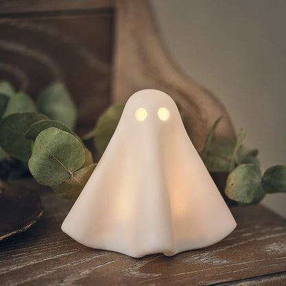 Gerald the Ghost Porcelain LED Halloween Decoration