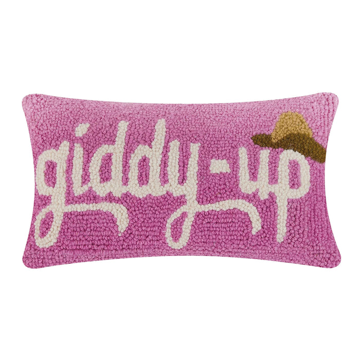 GIDDY-UP HOOK PILLOW