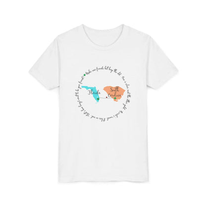 Girl Scout Friendship Moving to New State - Youth T-shirt - Personalizable - Whippie's