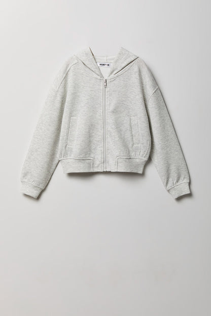 Girls Active Scuba Boxy Zip-Up Hoodie