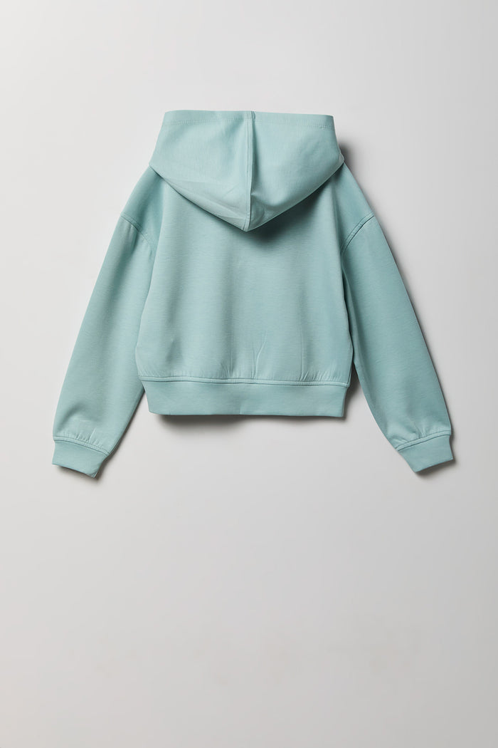 Girls Active Scuba Boxy Zip-Up Hoodie