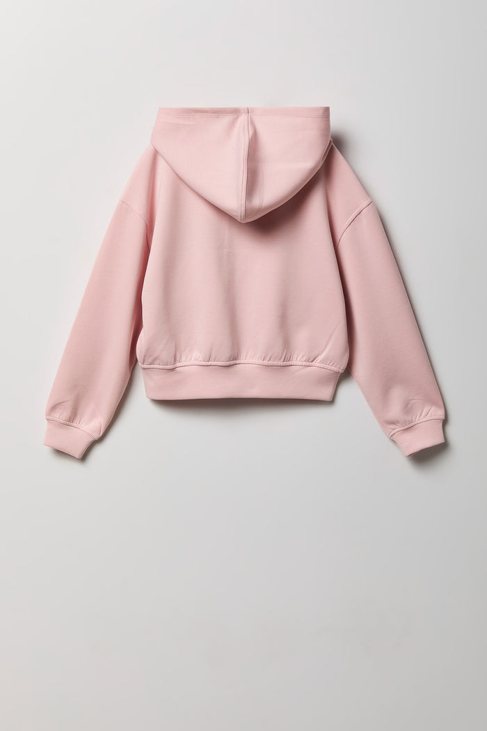 Girls Active Scuba Boxy Zip-Up Hoodie