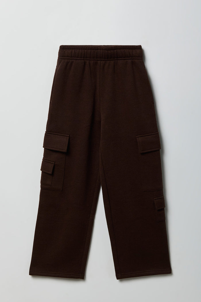 Girls Cargo Fleece Sweatpant