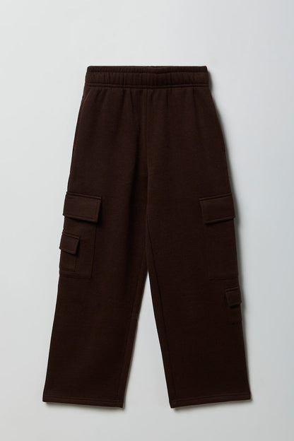 Girls Cargo Fleece Sweatpant