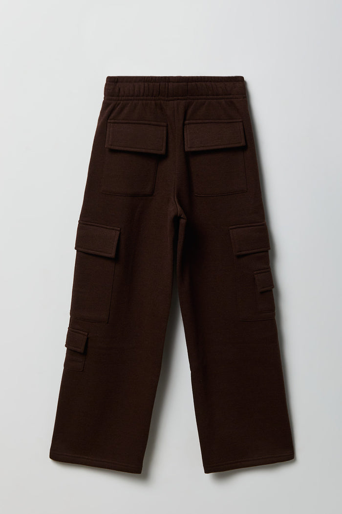 Girls Cargo Fleece Sweatpant