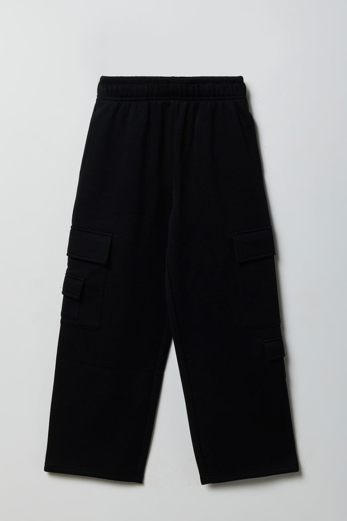 Girls Cargo Fleece Sweatpant