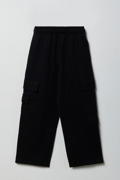 Girls Cargo Fleece Sweatpant