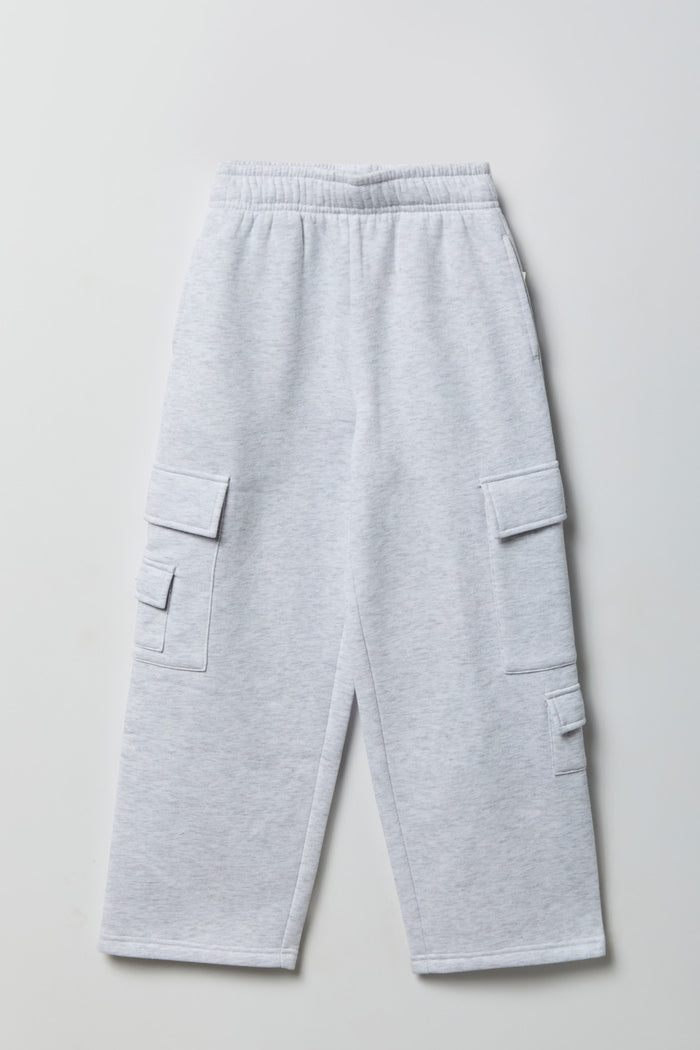 Girls Cargo Fleece Sweatpant