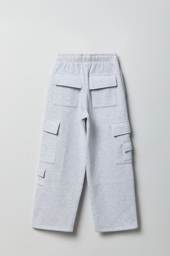 Girls Cargo Fleece Sweatpant