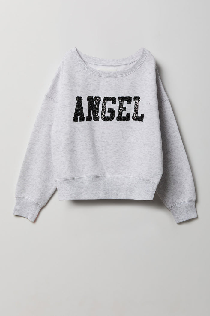 Girls Graphic Fleece Sweatshirt