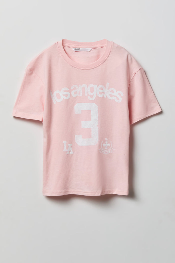 Girls Los Angeles Graphic T-Shirt