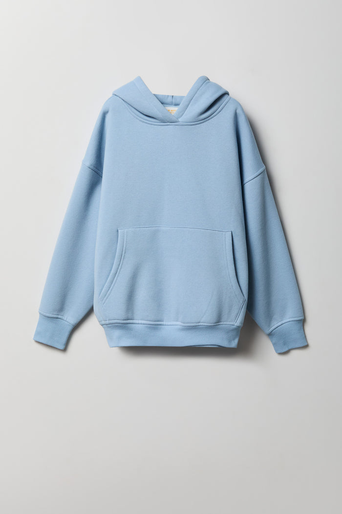 Girls Luxe Fleece Boxy Hoodie