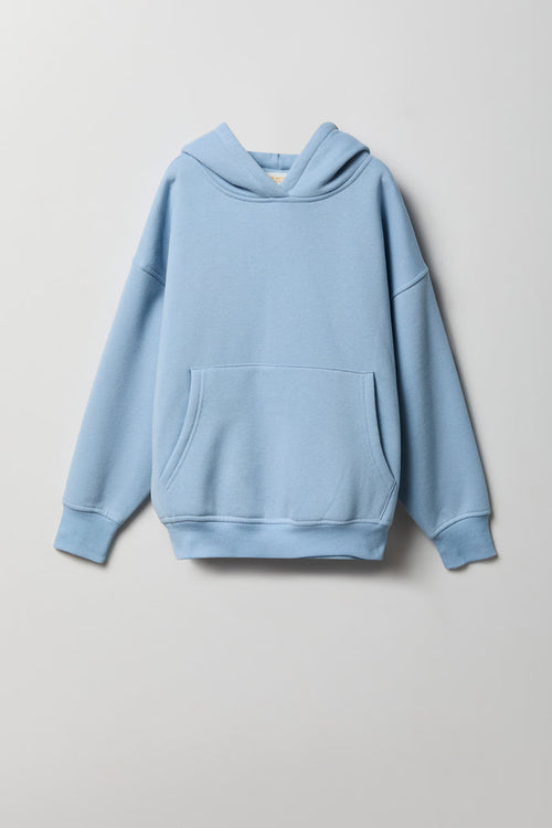 Girls Luxe Fleece Boxy Hoodie